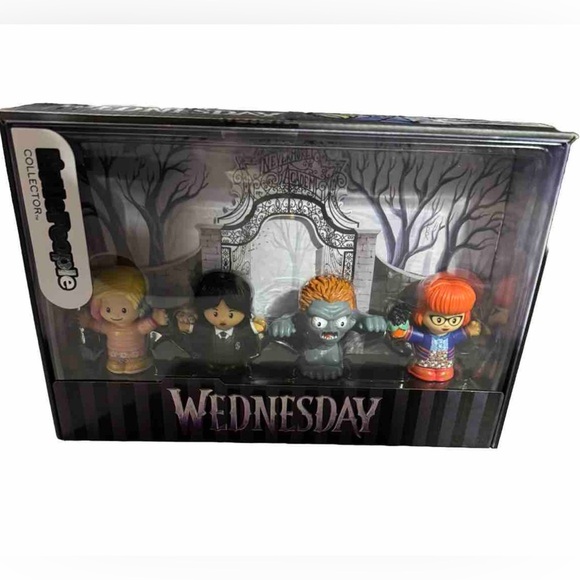 Fisher Price Little People Collector Wednesday Figure Set NEW IN BOX - Picture 2 of 3